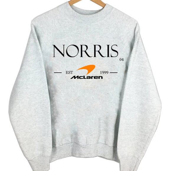 Lando Norris F1 Formula One McLaren Formula 1 Team Sweatshirt Shirt Swe… - Picture 1 of 2